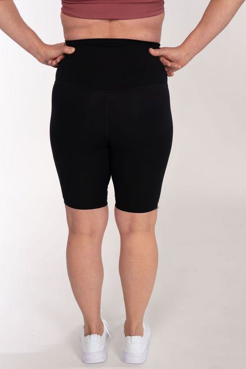 Bold Biker Shorts - Black